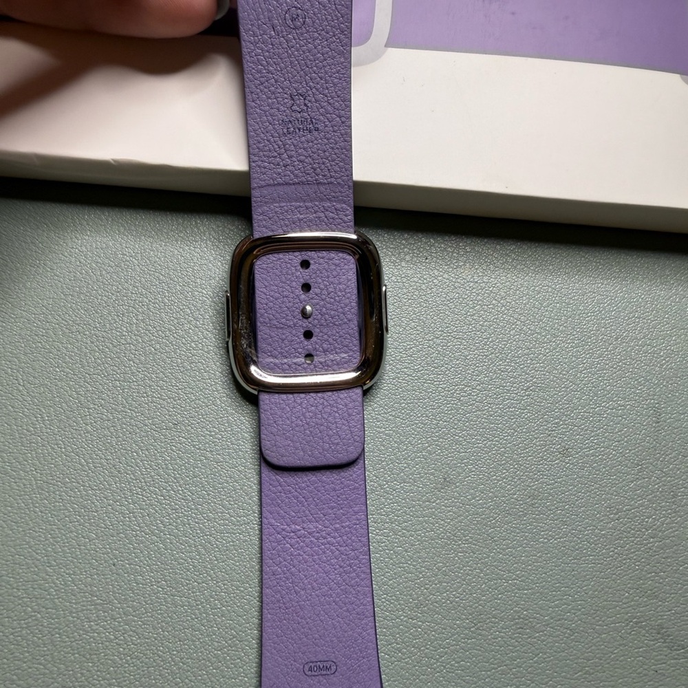 Apple Watch Modern Buckle Lilac 40mm Medium - Picture 4 of 7